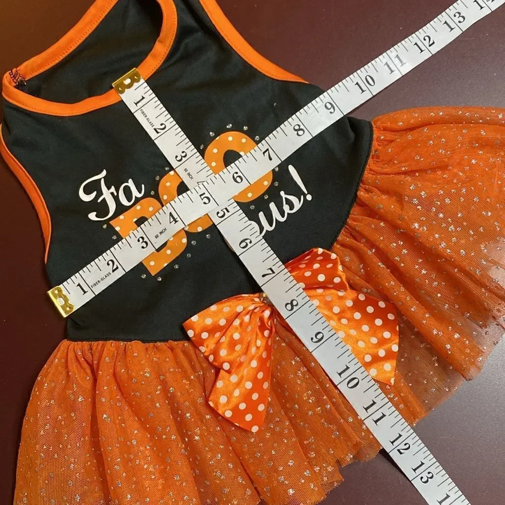 Fancy Tulle Tutu Skirt Halloween Dog Dress